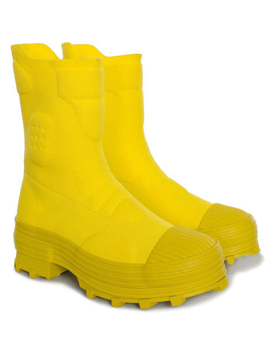 Bota media pierna Camper Traktori para mujer