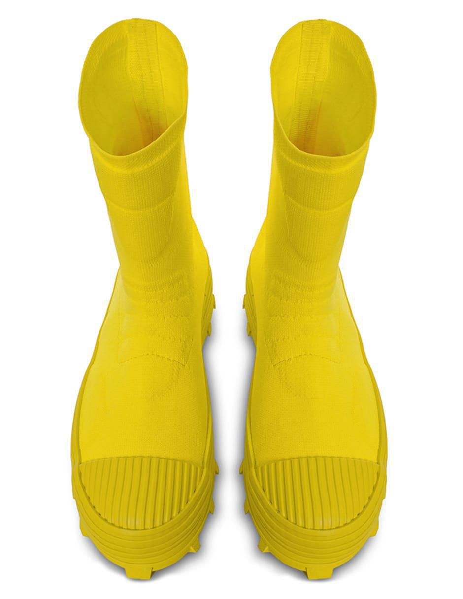 Bota media pierna Camper Traktori para mujer