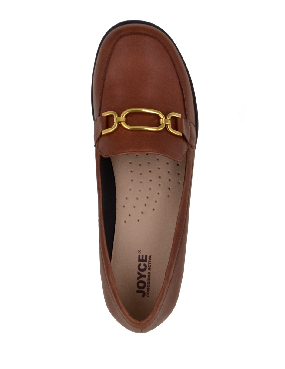 Mocasín de piel para mujer 6