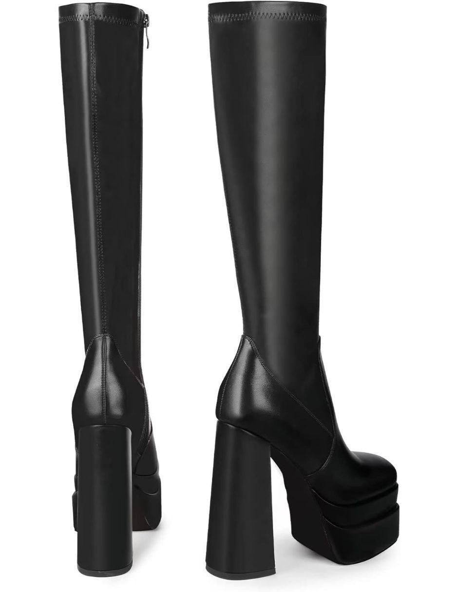 Bota abajo de la rodilla para mujer