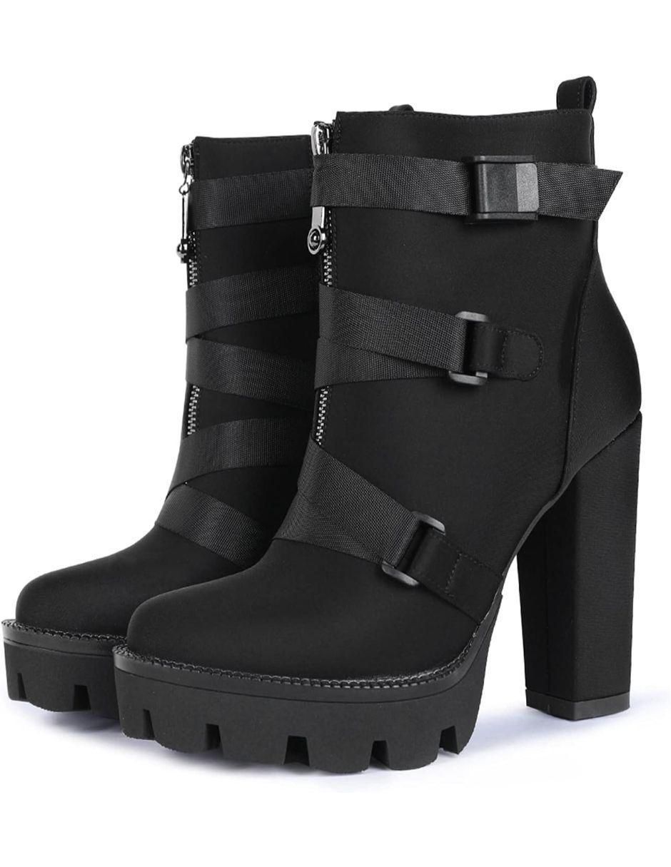 Bota al tobillo para mujer