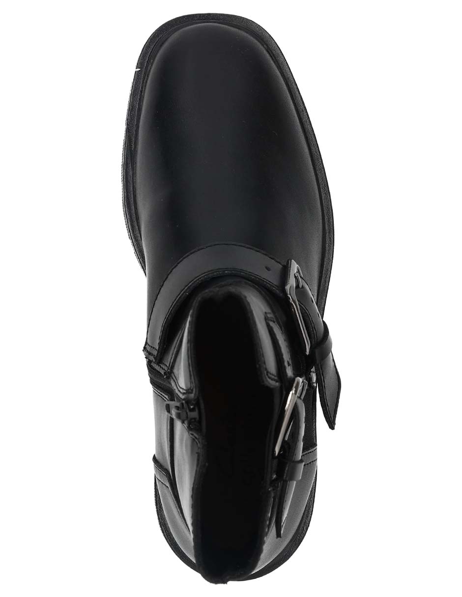 Botín arriba del tobillo Clarks de cuero para mujer