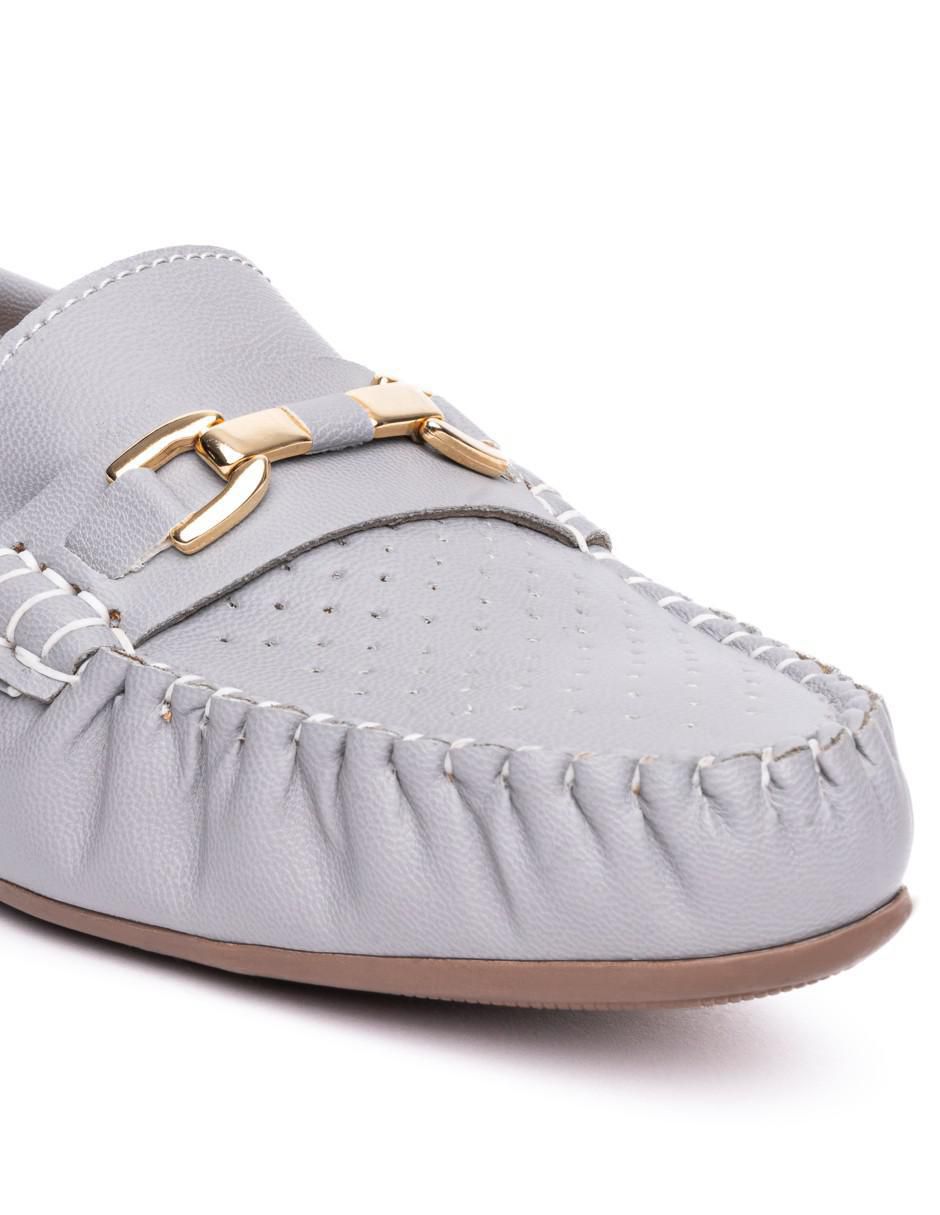 Mocasín de piel para mujer 5
