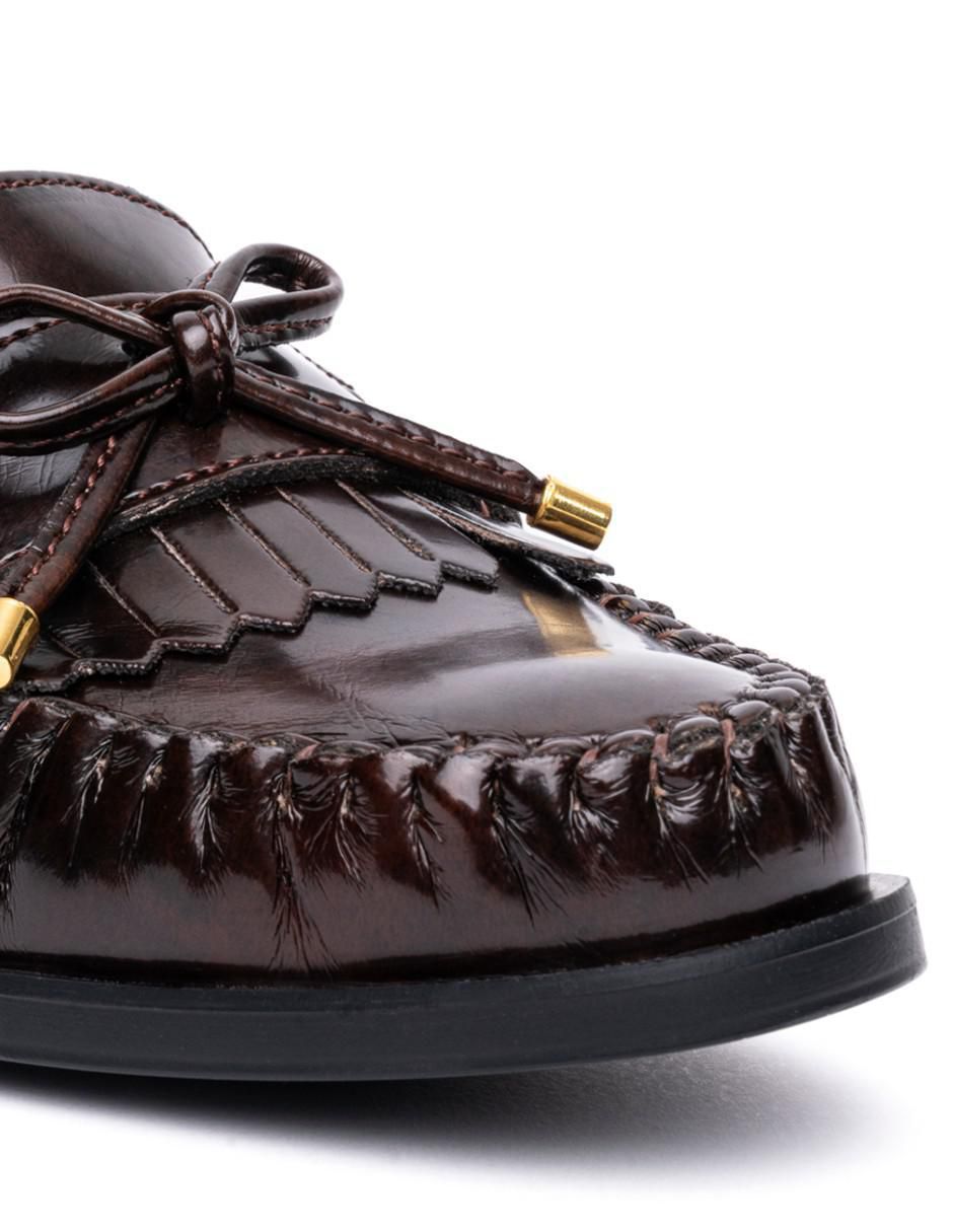 Mocasín Country Lane de piel para mujer