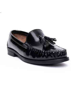 Mocasín de piel para mujer