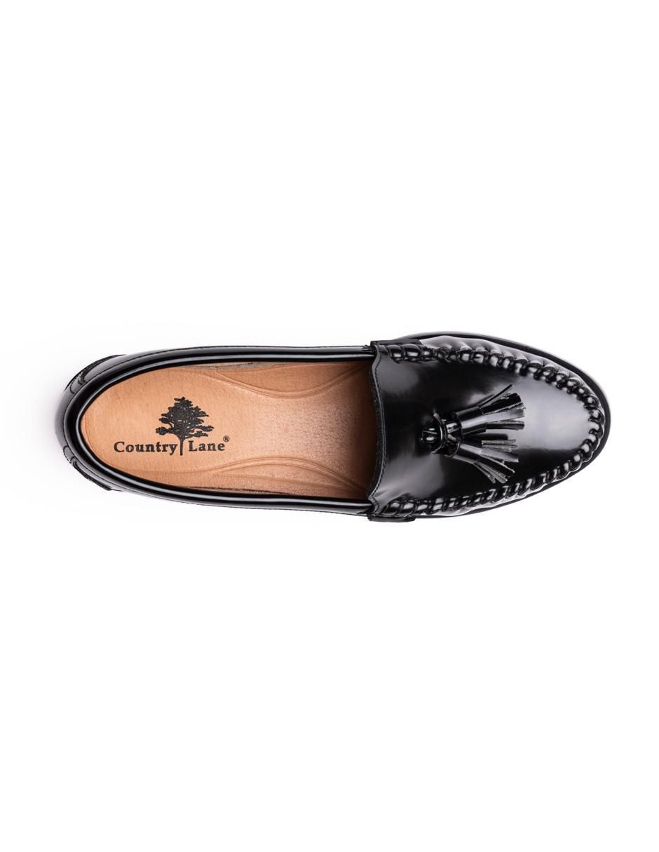Mocasín Country Lane de piel para mujer