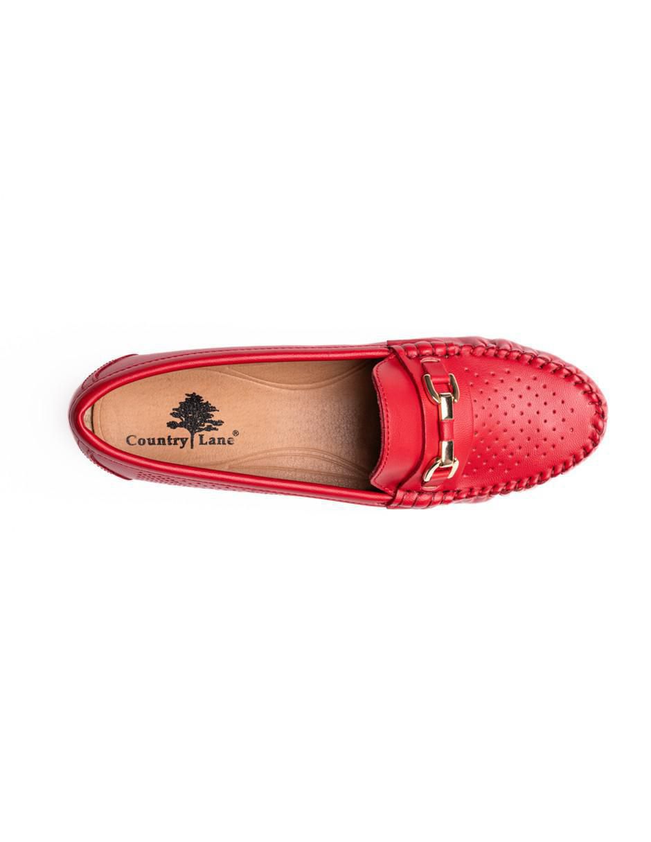 Mocasín de piel para mujer 4