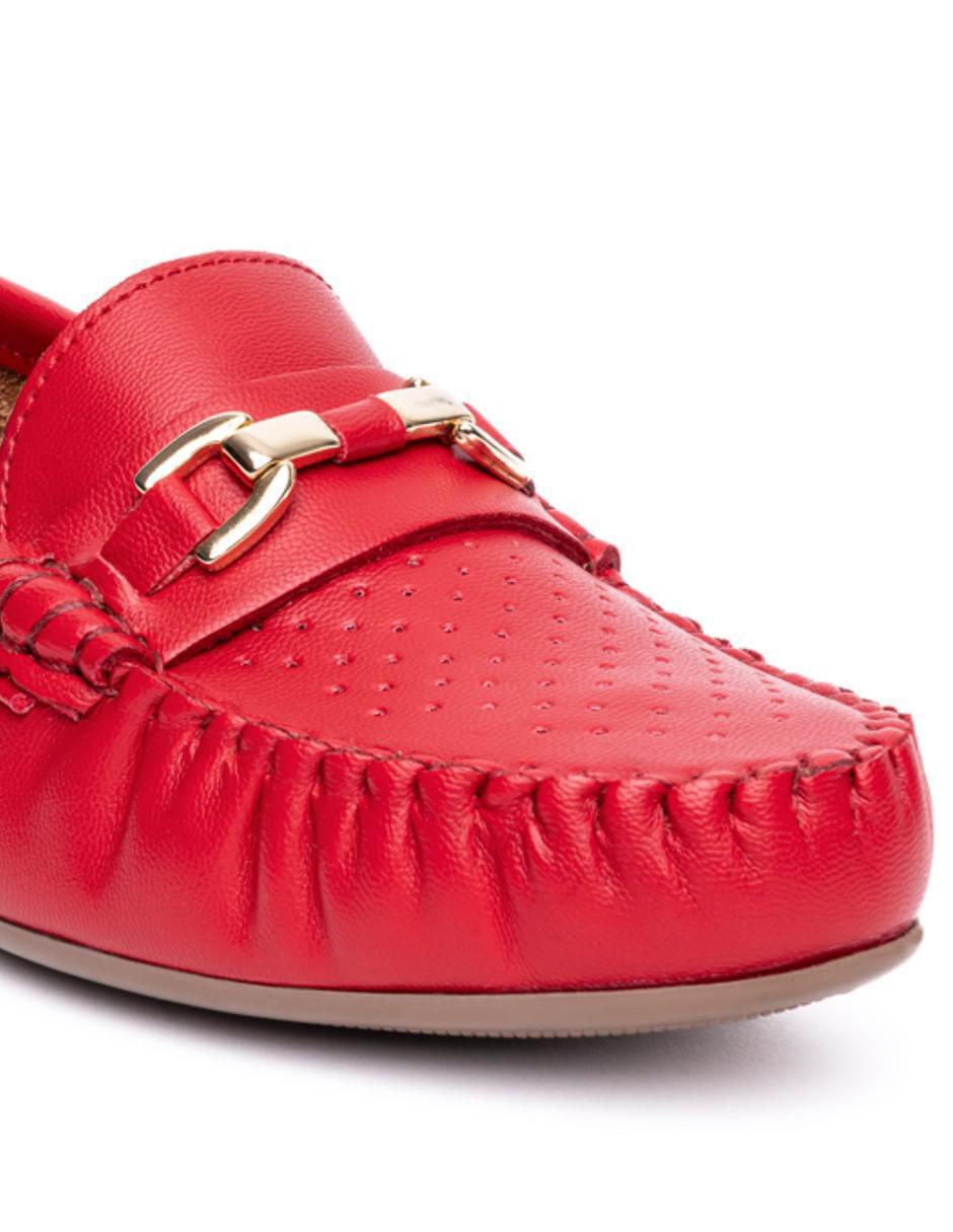 Mocasín de piel para mujer 5