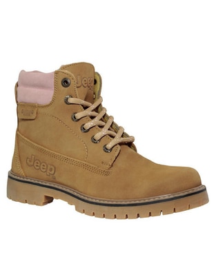 Bota al tobillo de piel para mujer Bota al tobillo de piel para mujer