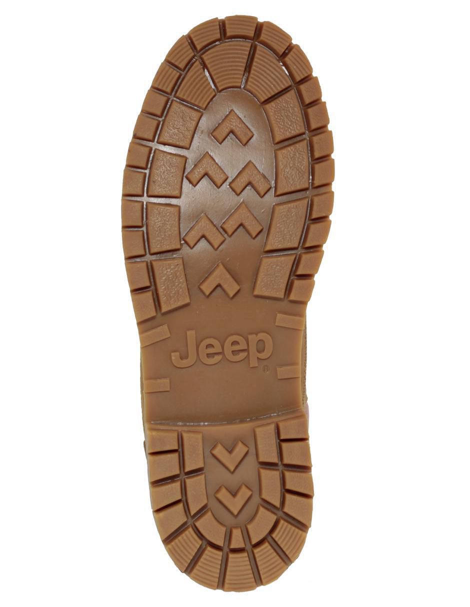Bota al tobillo Jeep de piel para mujer