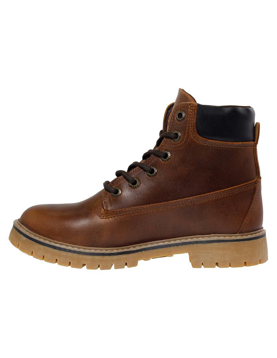 Bota arriba del tobillo Jeep de piel para mujer