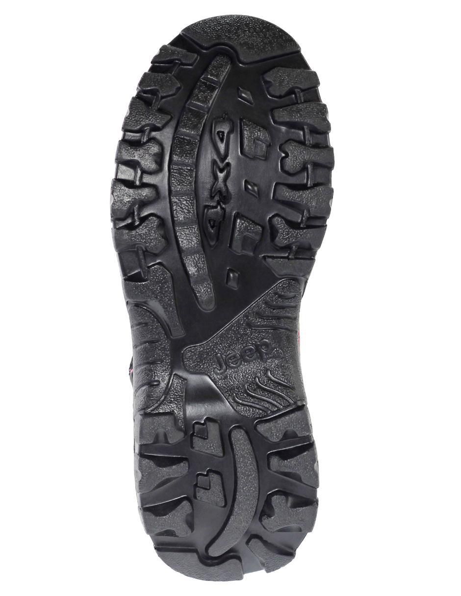 Bota al tobillo Jeep de piel para mujer