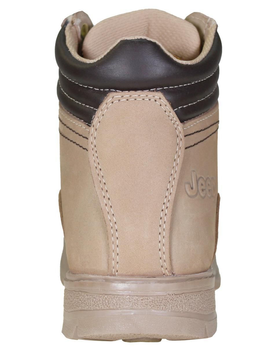 Bota al tobillo Jeep de piel para mujer