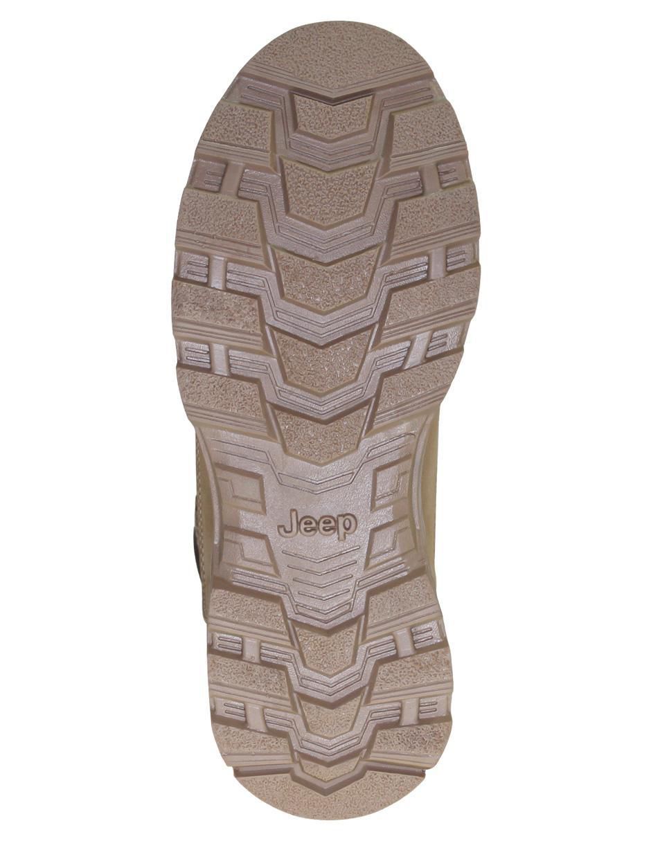 Bota al tobillo Jeep de piel para mujer
