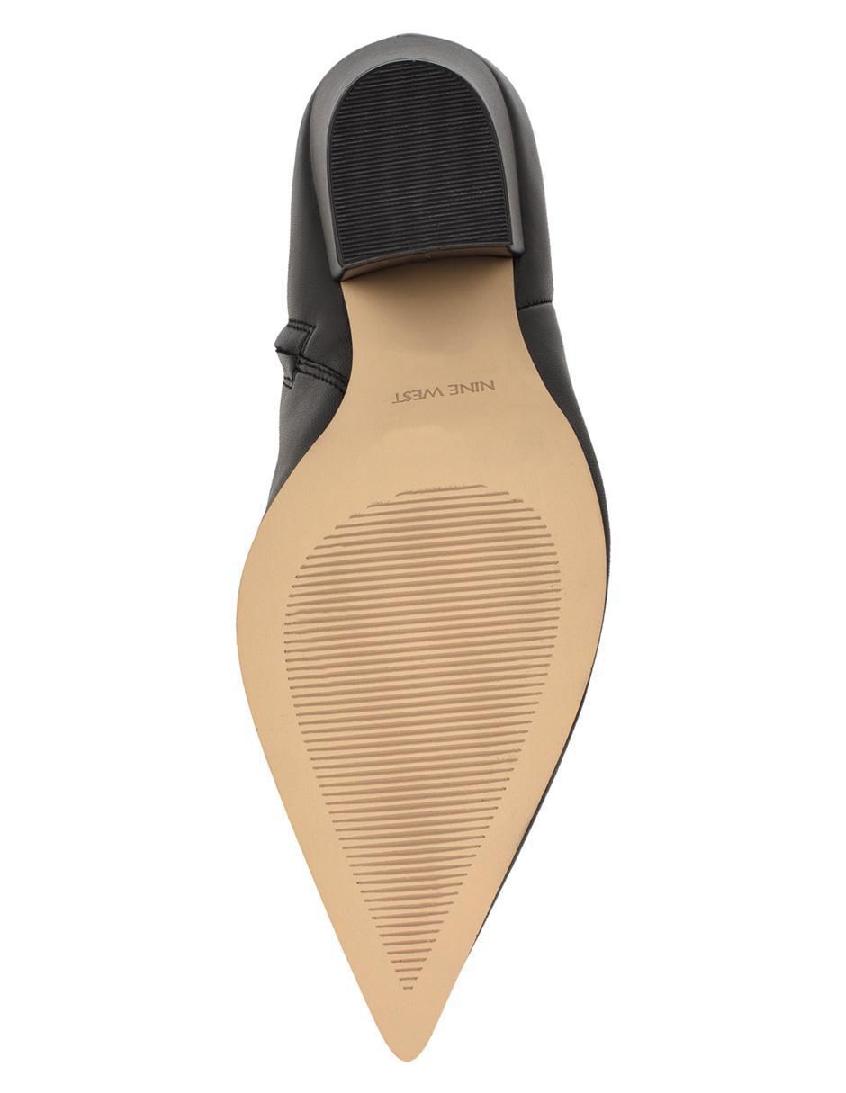 Botín arriba del tobillo Nine West de piel para mujer
