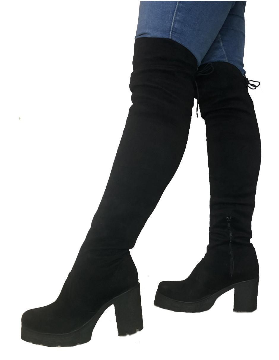 Bota arriba de la rodilla para mujer