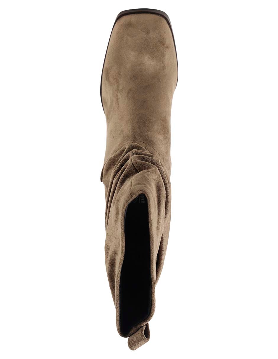 Bota cowboy media pierna Call It Spring para mujer