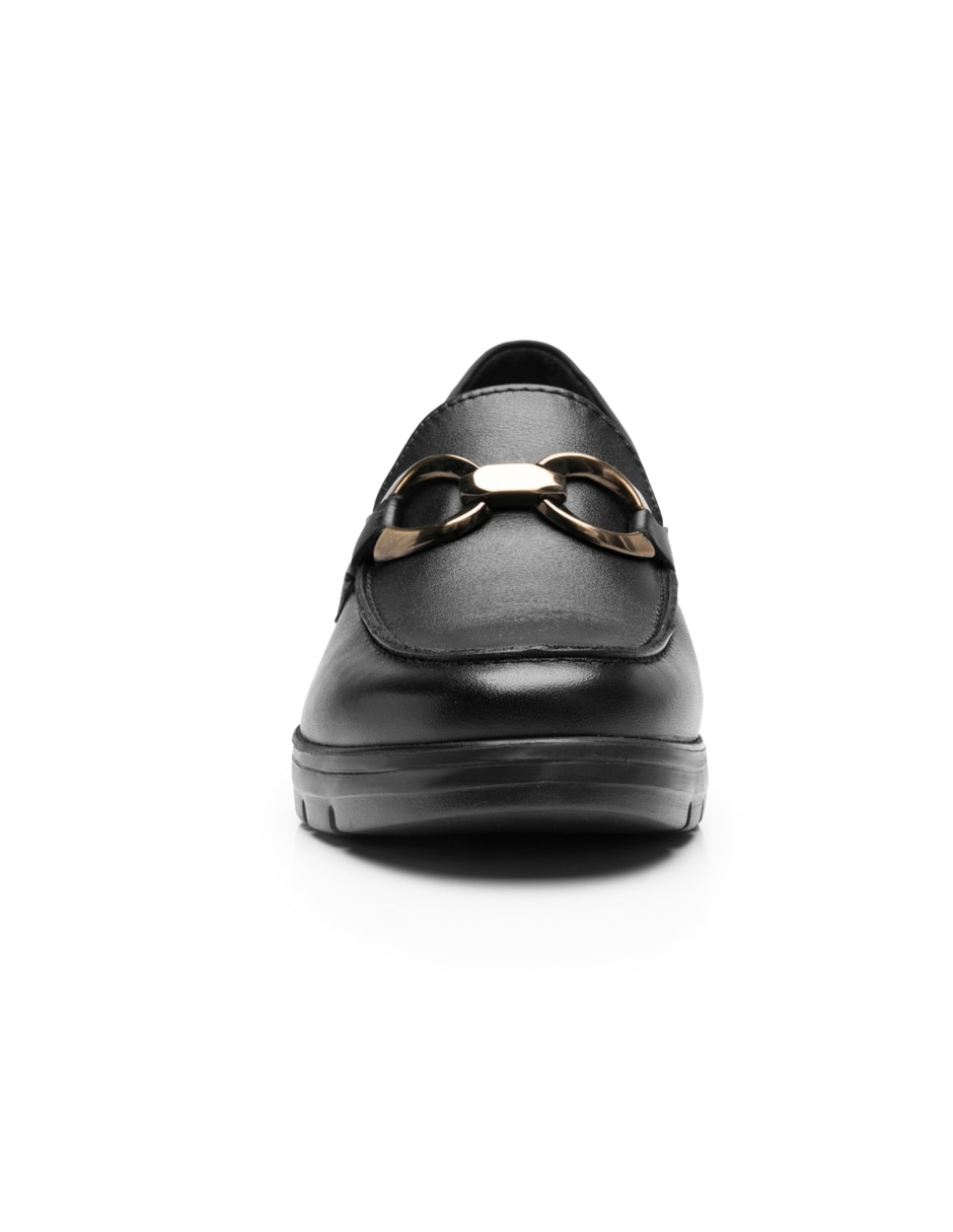 Mocasín de piel para mujer 5
