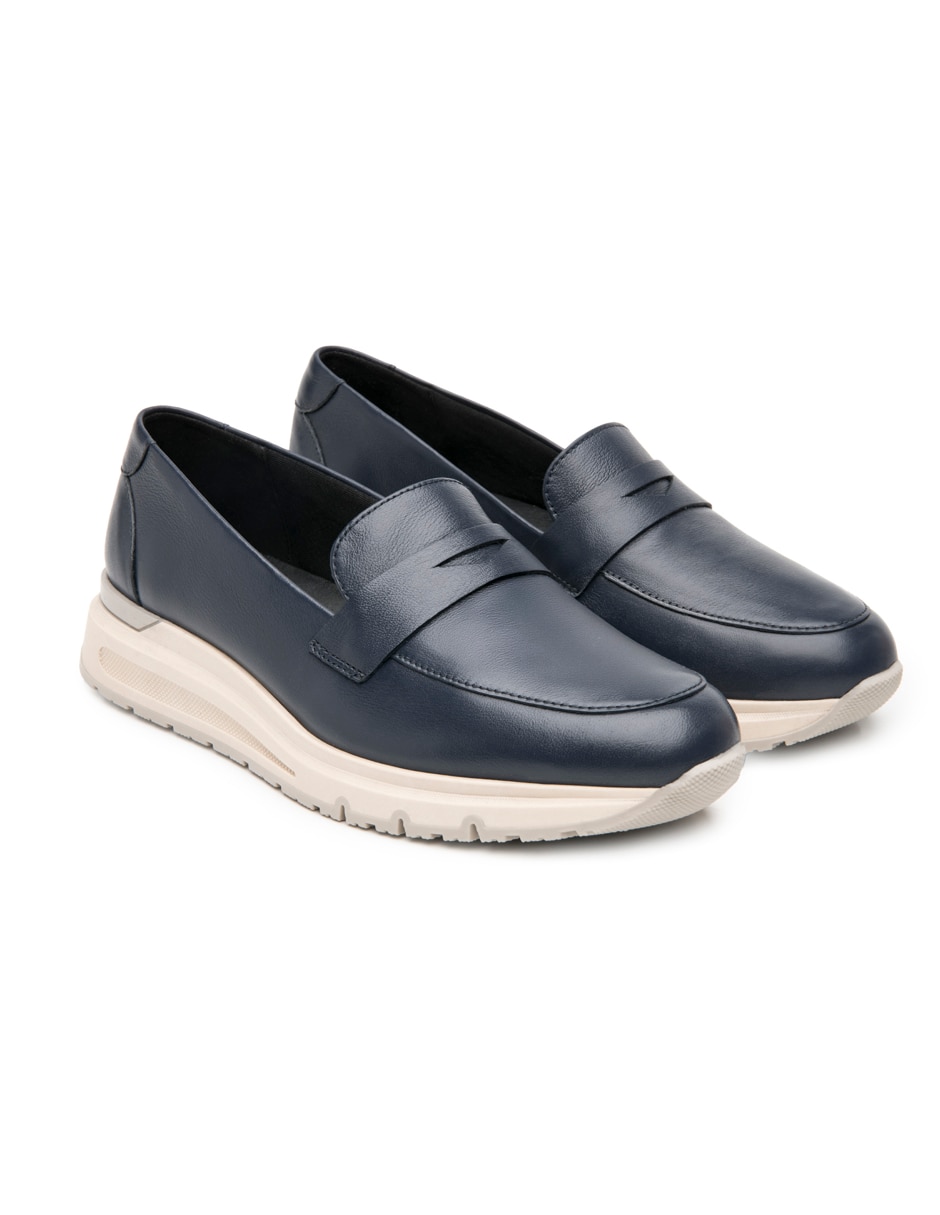 Mocasín de piel para mujer 6