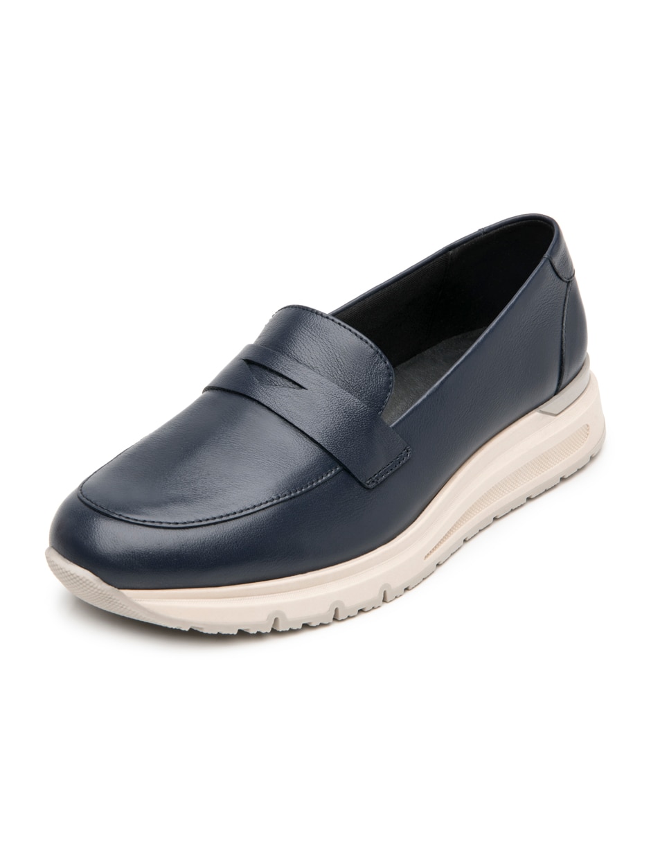 Mocasín de piel para mujer 7