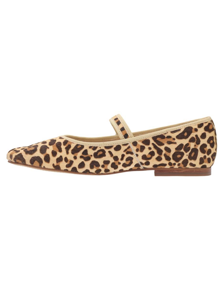 Balerina de piel para mujer 9