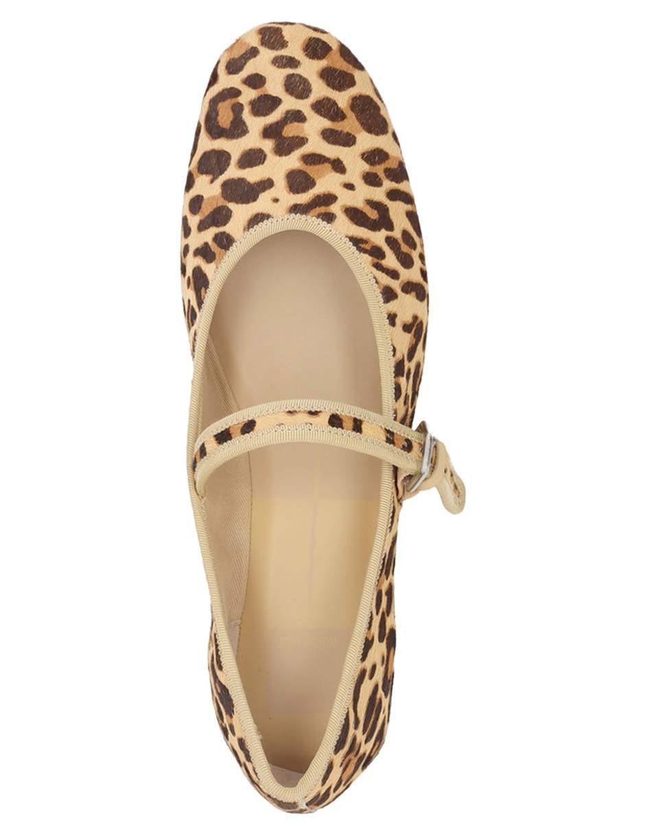 Balerina de piel para mujer 10