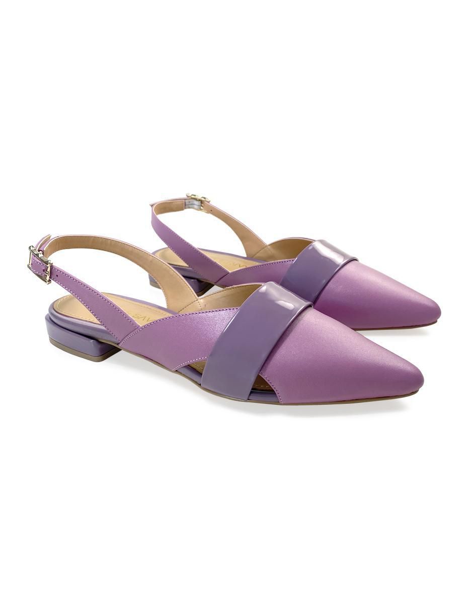 Balerinas de piel para mujer 1