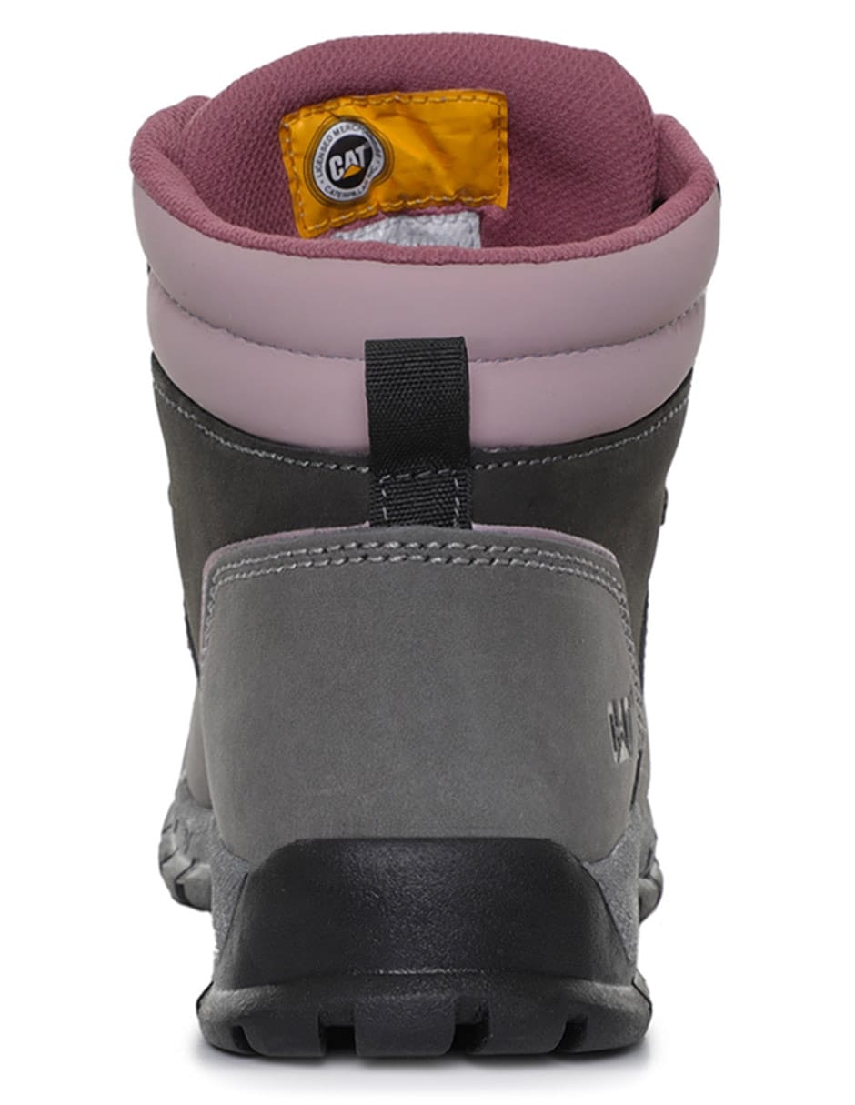 Bota al tobillo Cat de piel para mujer