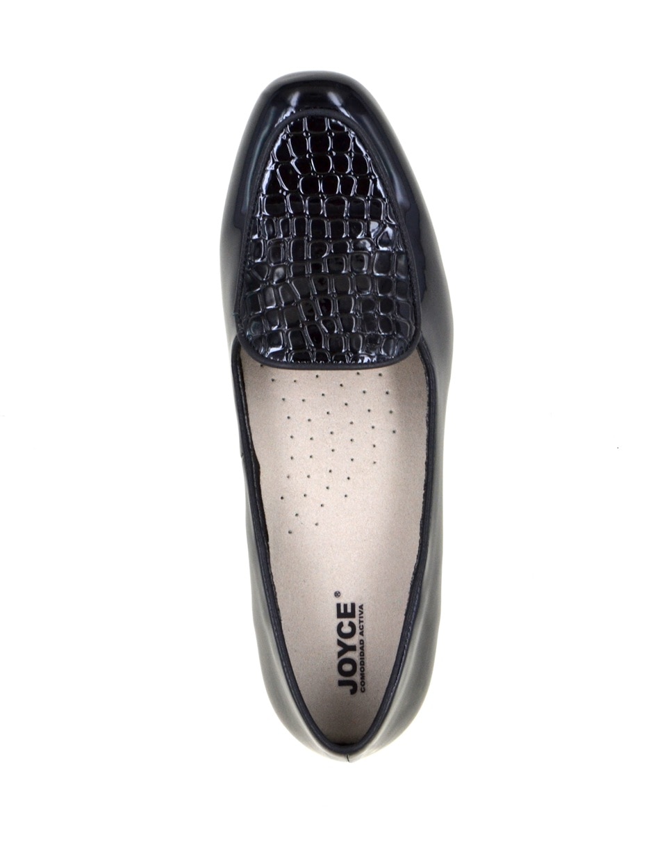 Mocasín de charol para mujer 10