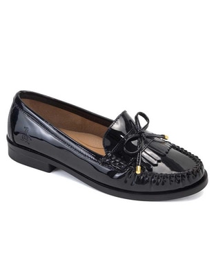 Mocasín Malva de charol para mujer Mocasín Malva de charol para mujer