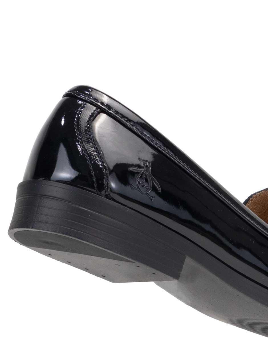 Mocasín Malva de charol para mujer 13