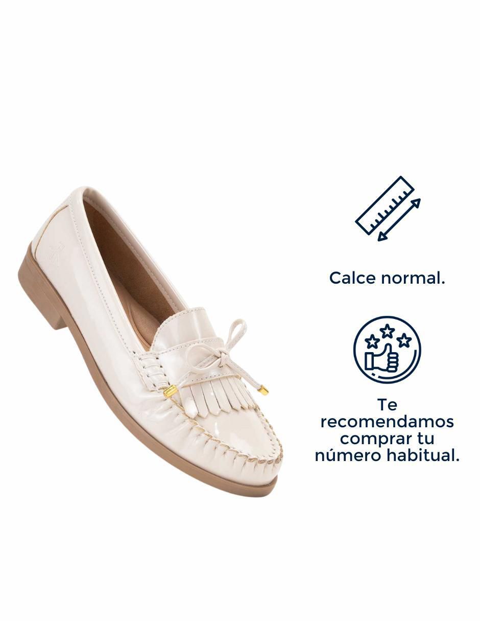 Mocasín  Malva para mujer 4