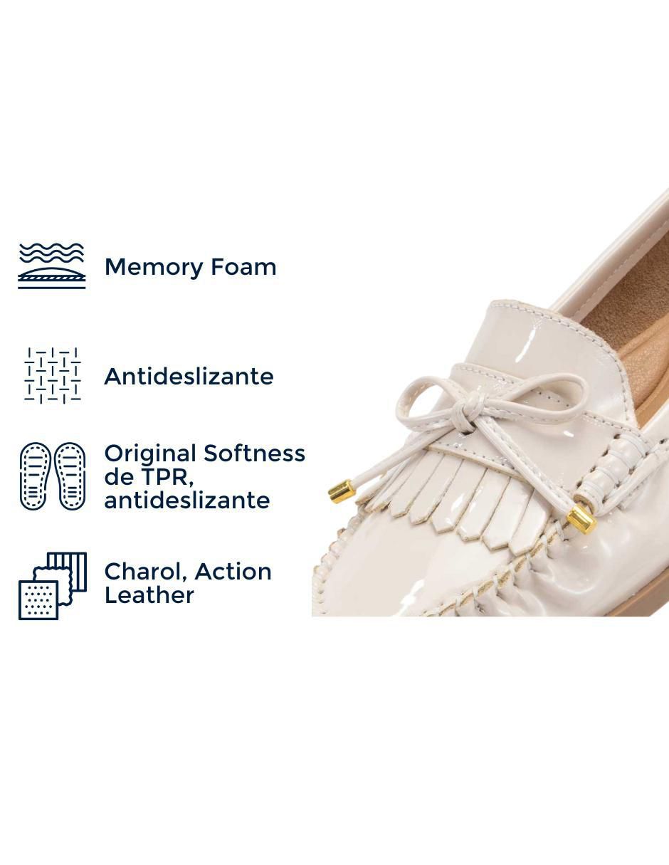 Mocasín  Malva para mujer 2