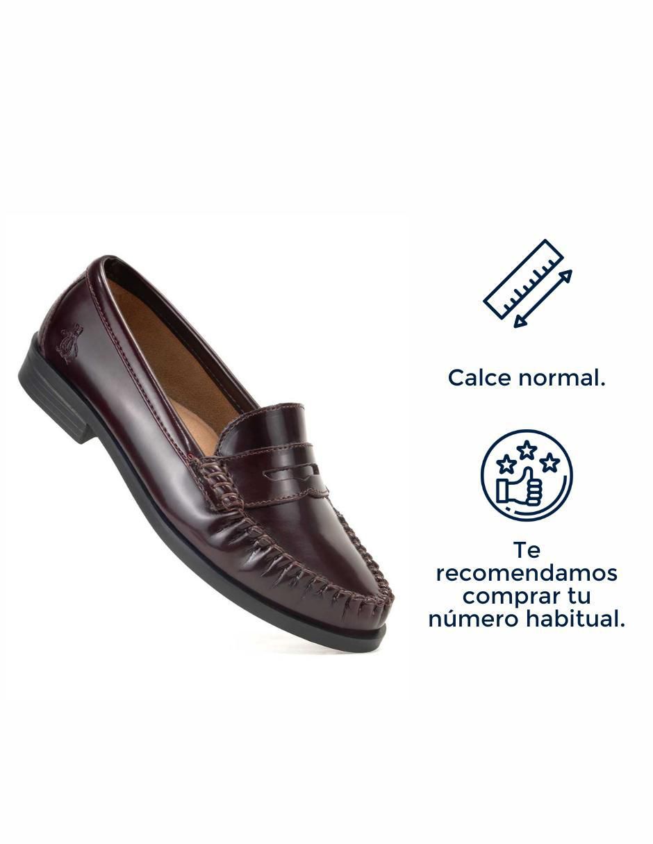 Mocasín Bruna de charol para mujer 4