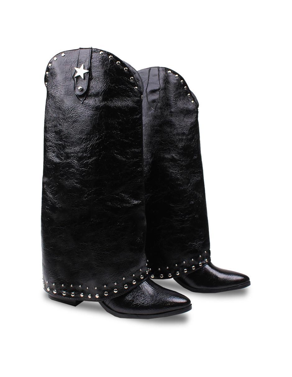 Bota Cowboy media pierna para mujer 3
