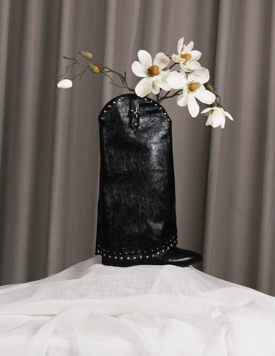 Bota Cowboy media pierna para mujer 7