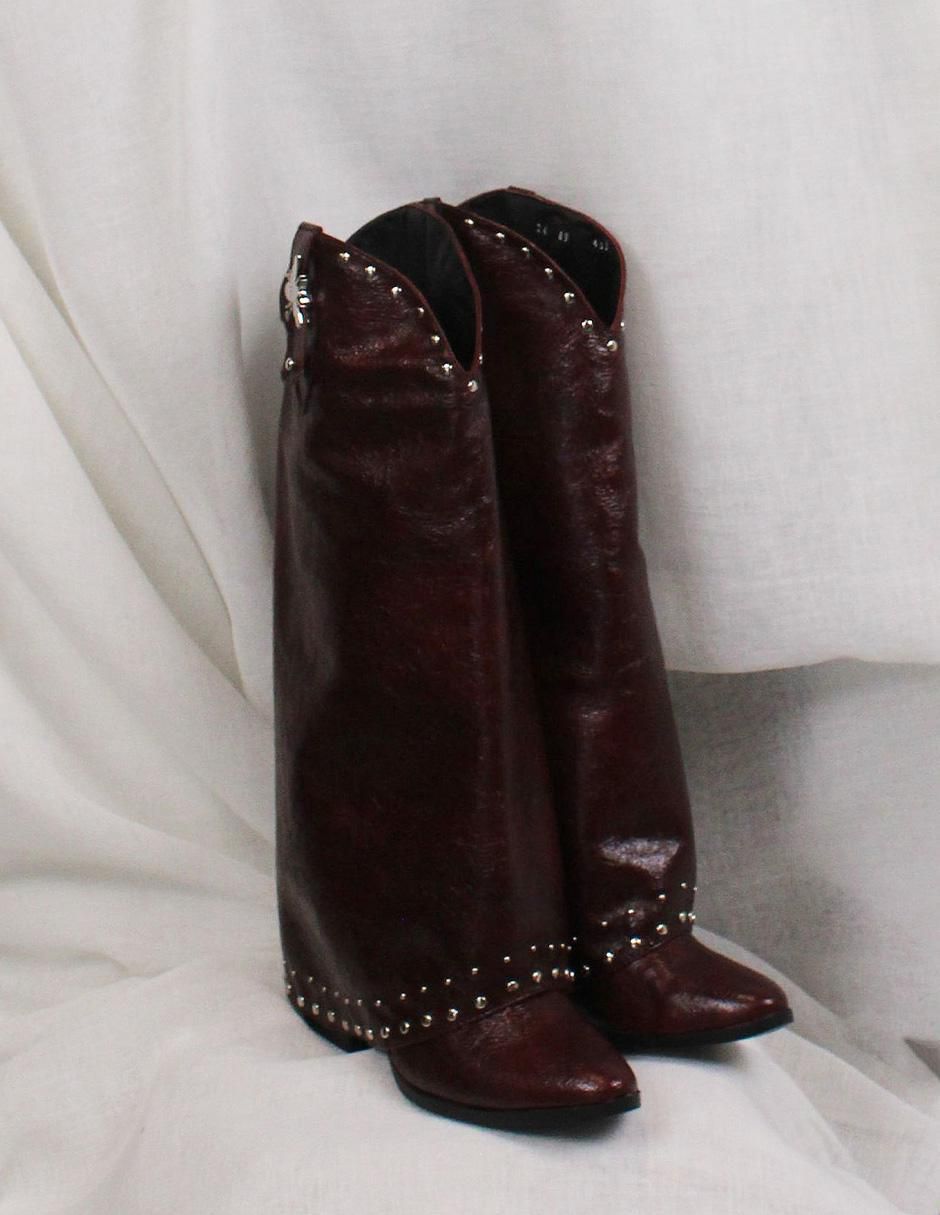 Bota Cowboy media pierna Elán Choose Your Way para mujer