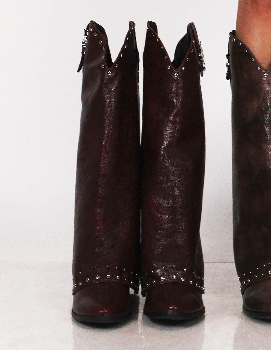 Bota Cowboy media pierna Elán Choose Your Way para mujer