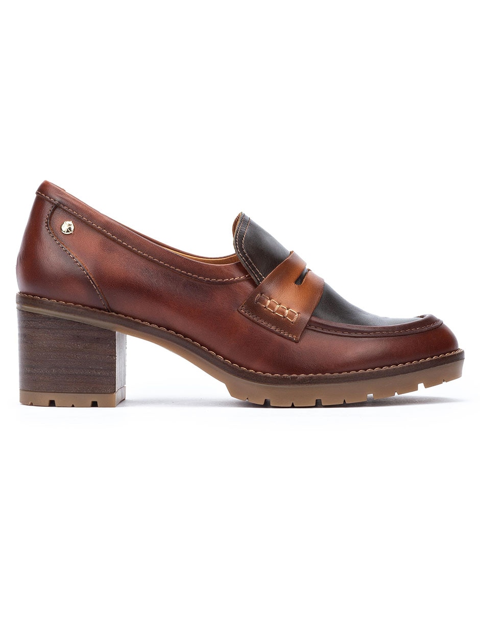 Zapatilla de piel llanes Zapatilla de piel llanes