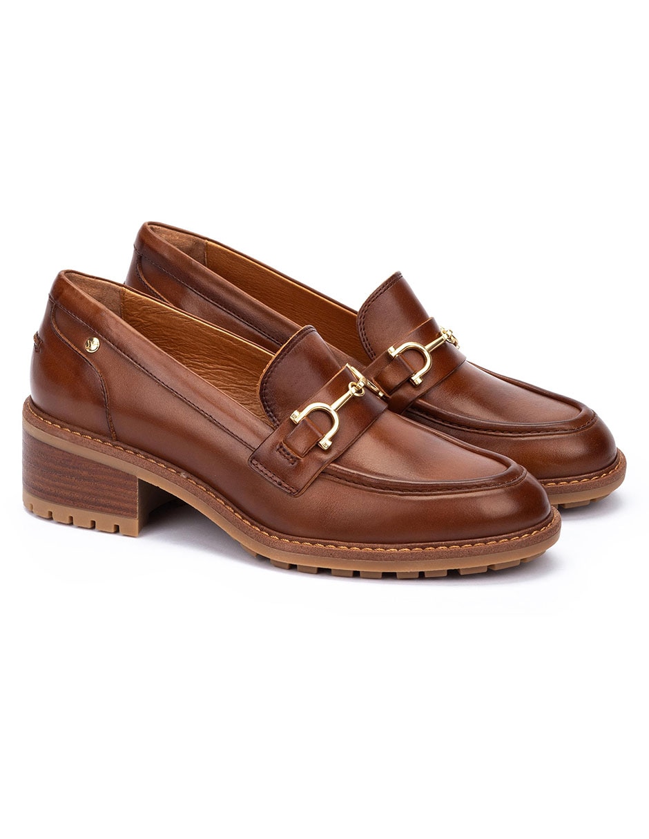 Mocasín Pikolinos de piel para mujer