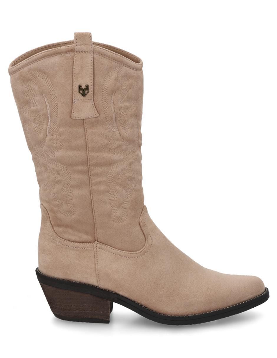 Bota cowboy media pierna Gotta para mujer
