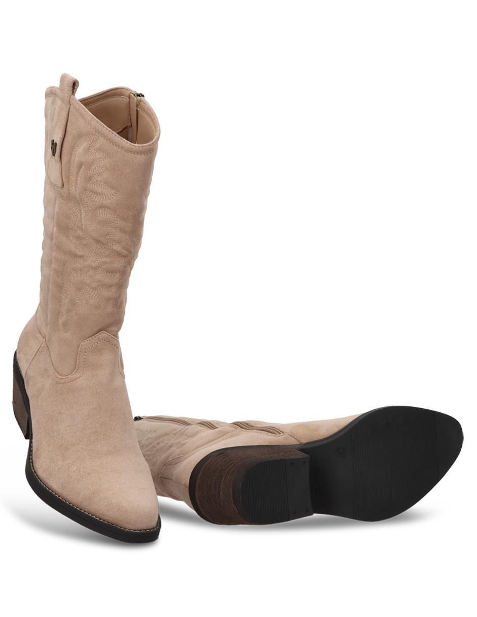 Bota cowboy media pierna Gotta para mujer