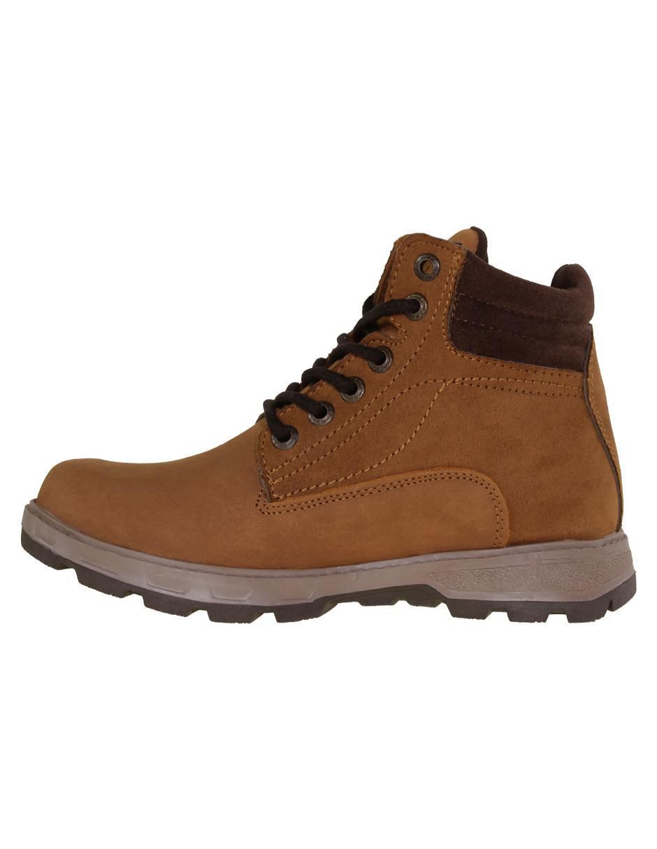 Bota arriba del tobillo Jeep de piel para mujer