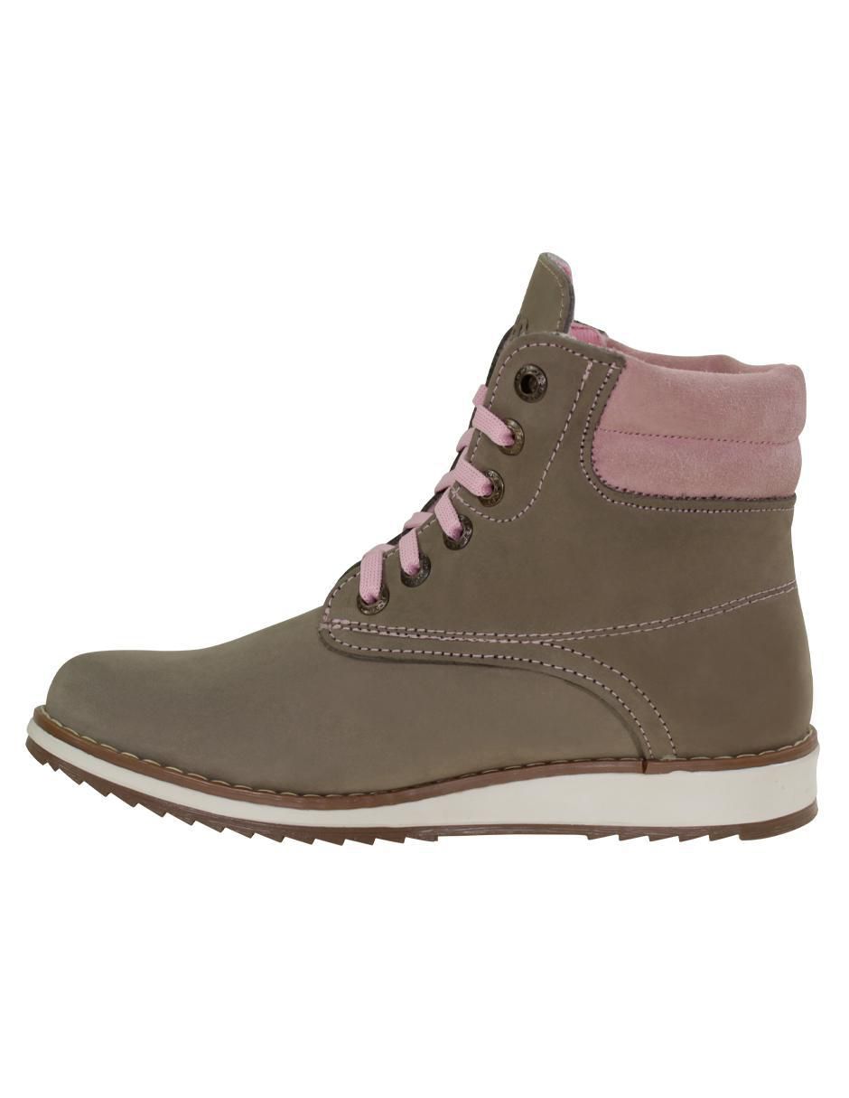 Bota arriba del tobillo Jeep de piel para mujer