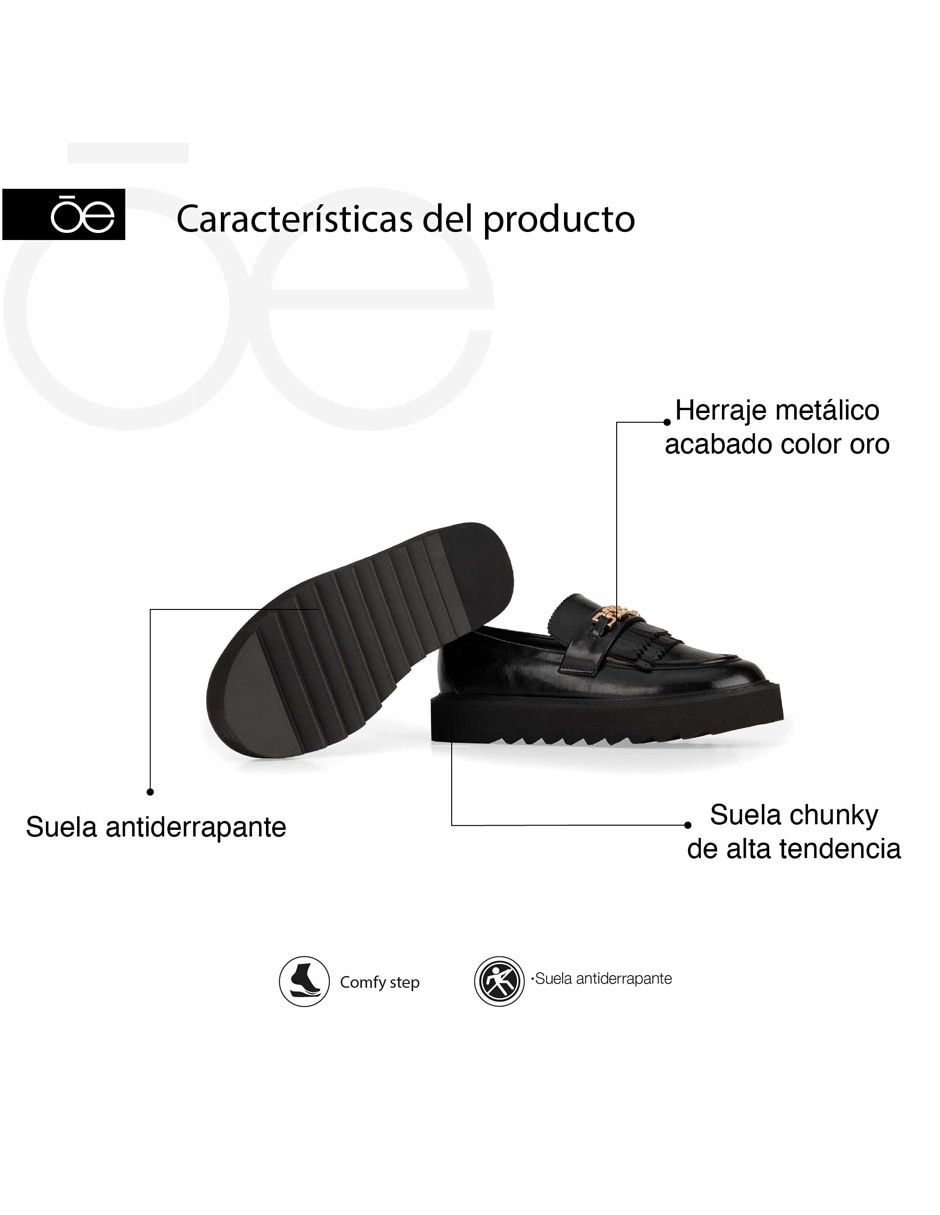 Mocasín Cloe Deralvo para mujer