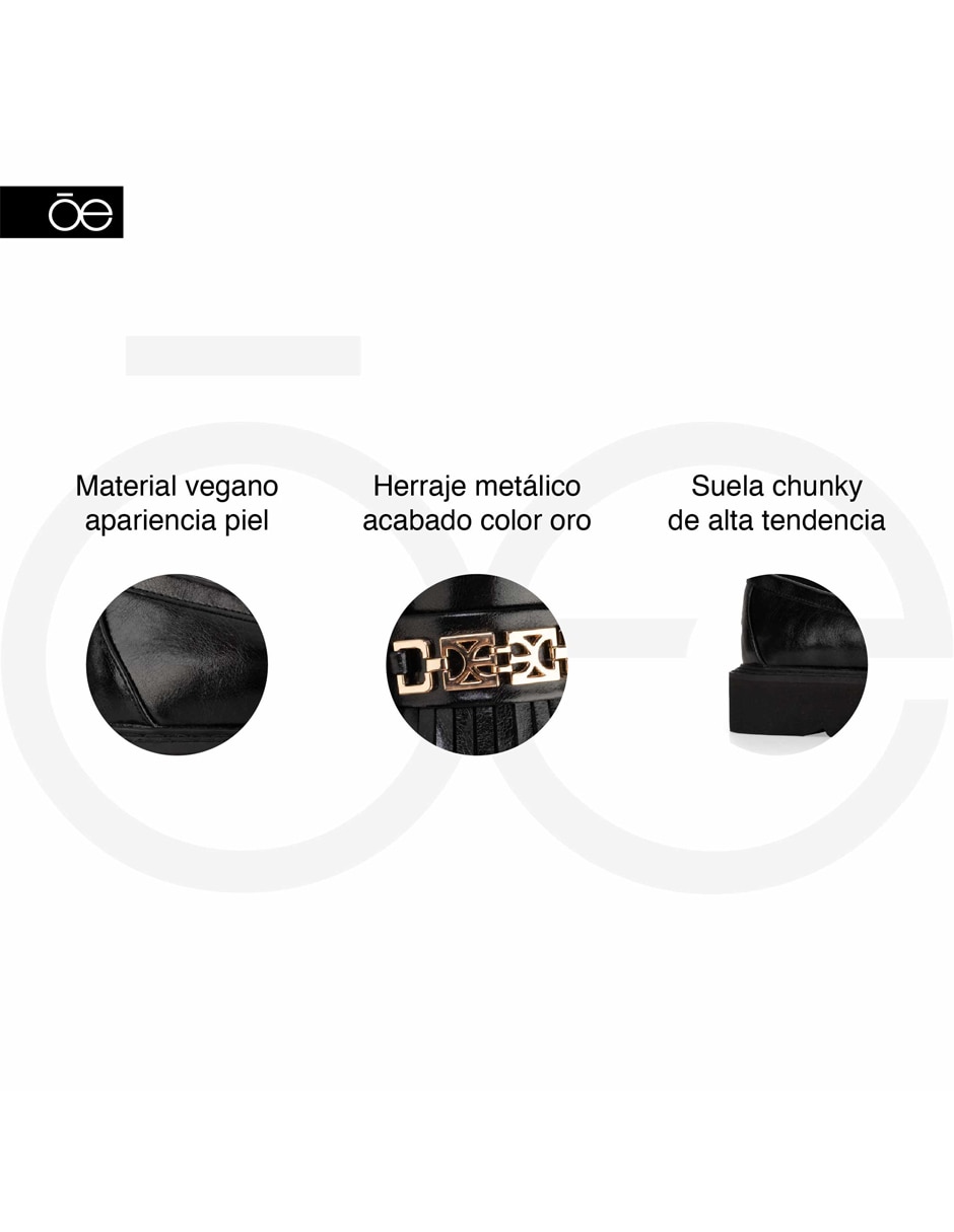 Mocasín Cloe Deralvo para mujer