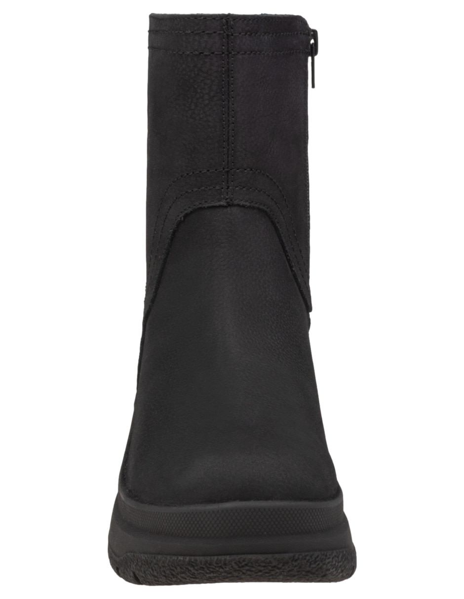 Bota arriba del tobillo Clarisa de piel para mujer