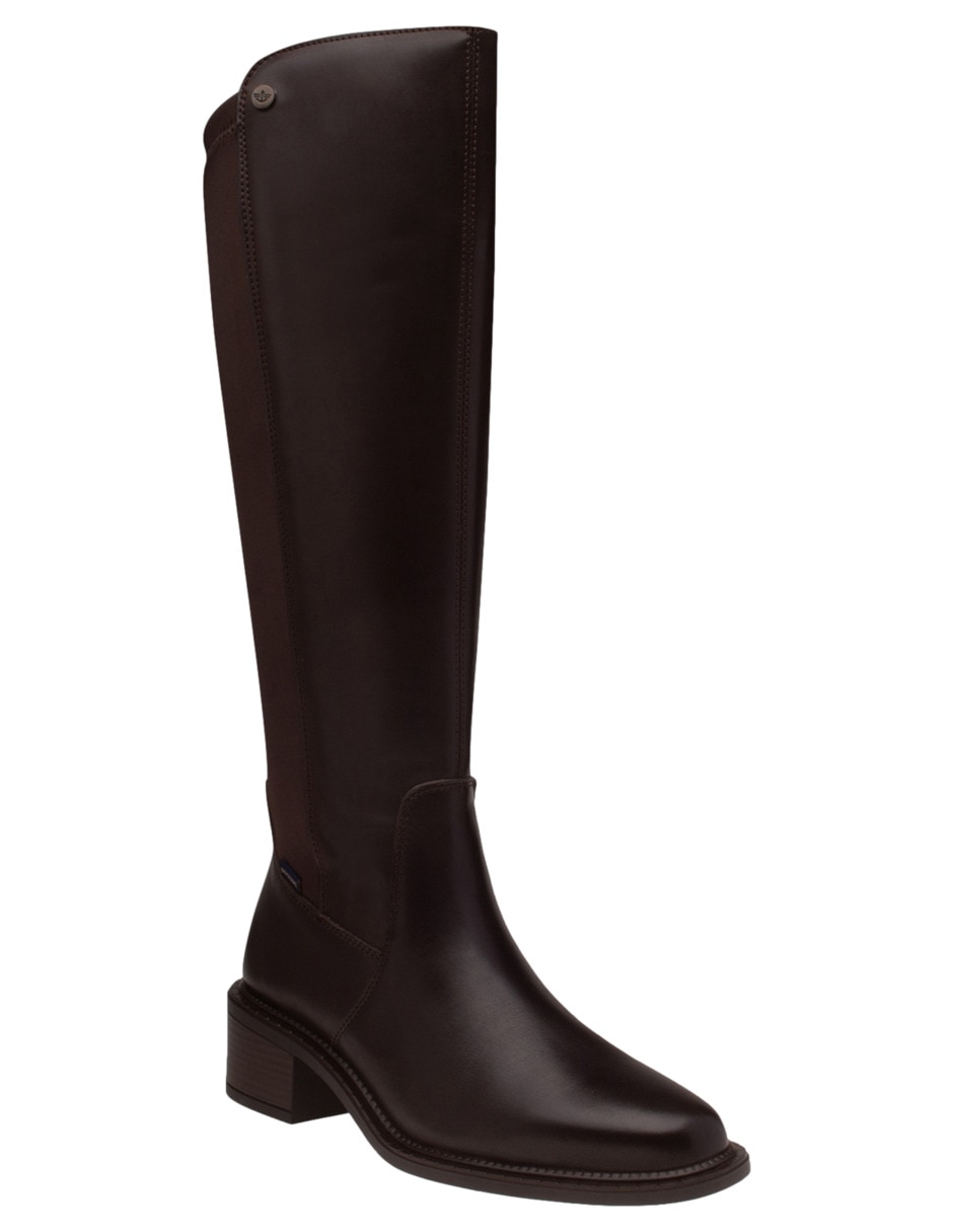 Bota abajo de la rodilla Blair de piel para mujer Bota abajo de la rodilla Blair de piel para mujer