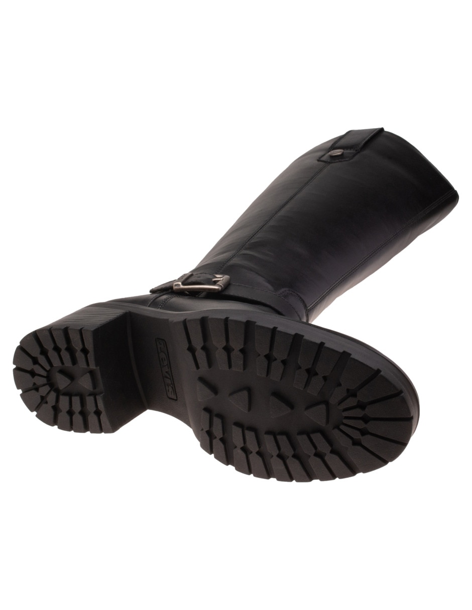 Bota abajo de la rodilla Grace de piel para mujer 2