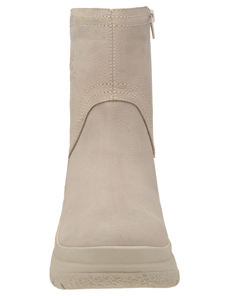 Bota arriba del tobillo Clarisa de piel para mujer